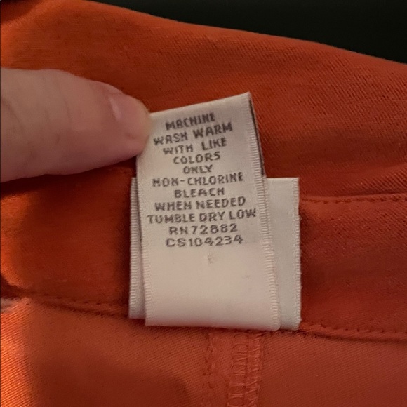 Butterfly Dsigns Vibrant Burnt Orange Jacket L - Picture 5 of 8